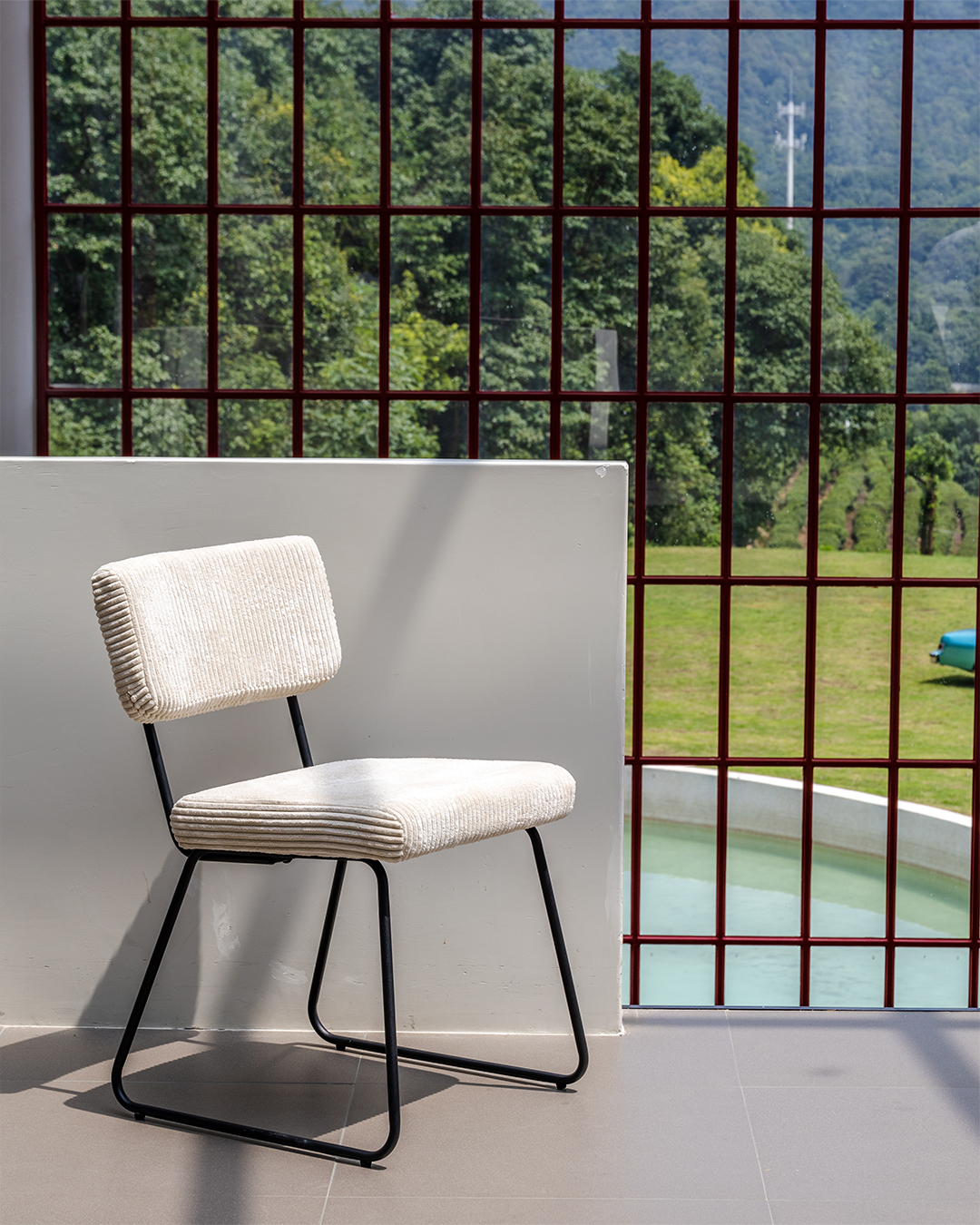 Dining Chair Melvin - Beige (SET OF 2) - Image 9