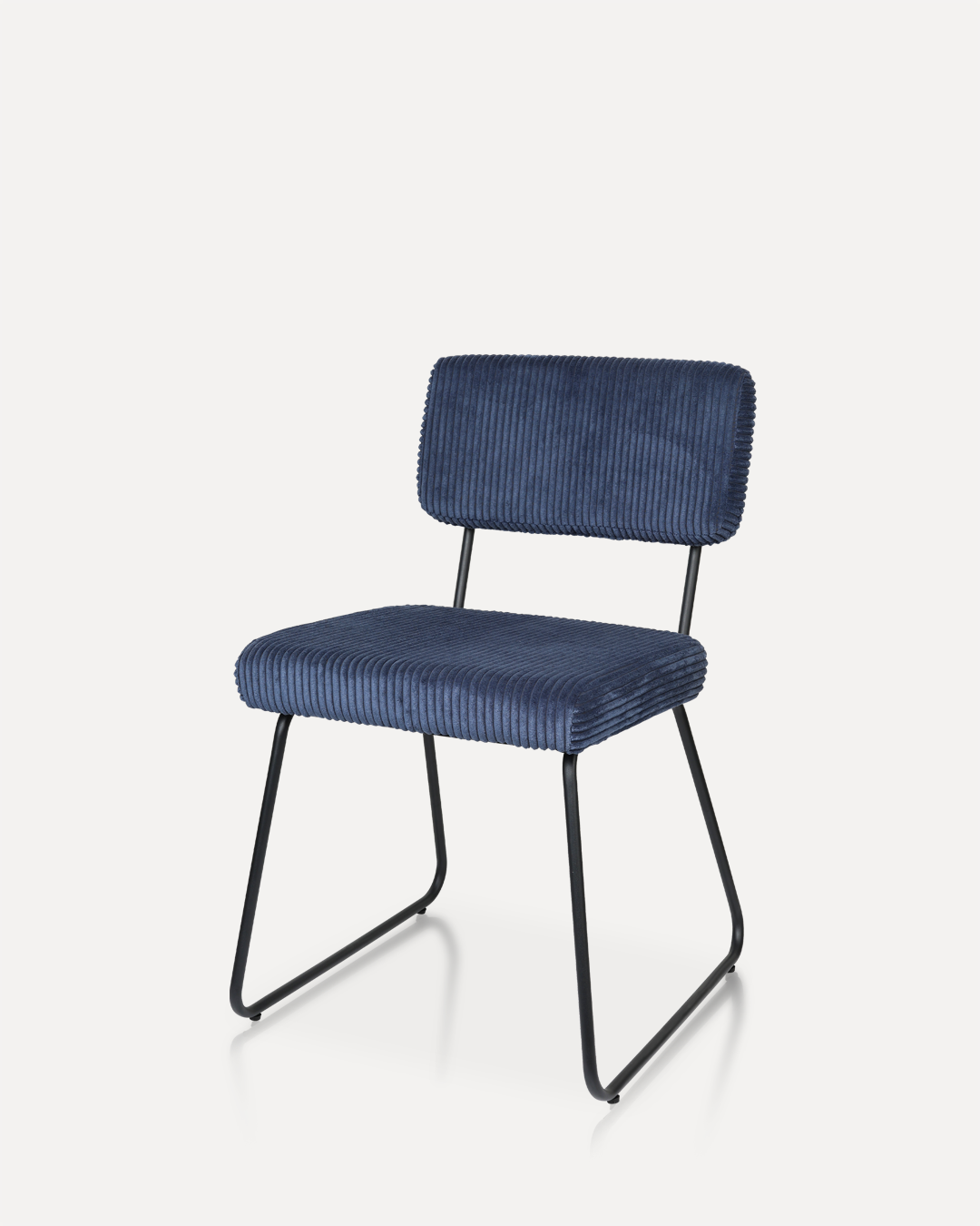 Dining Chair Melvin - Navy Blue (SET OF 2)