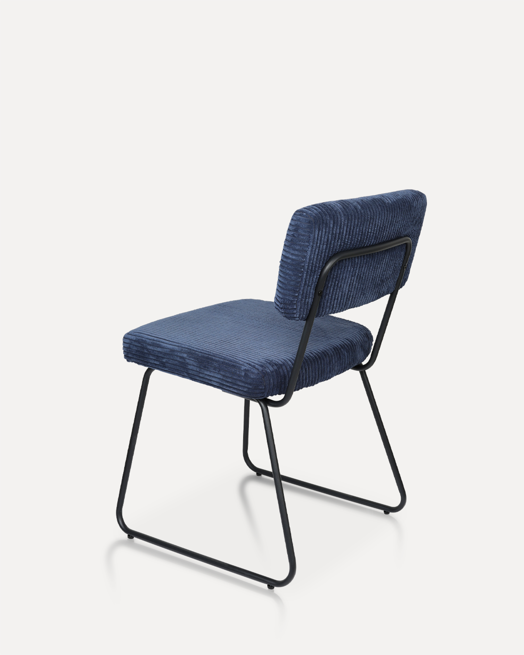 Dining Chair Melvin - Navy Blue (SET OF 2) - Image 5