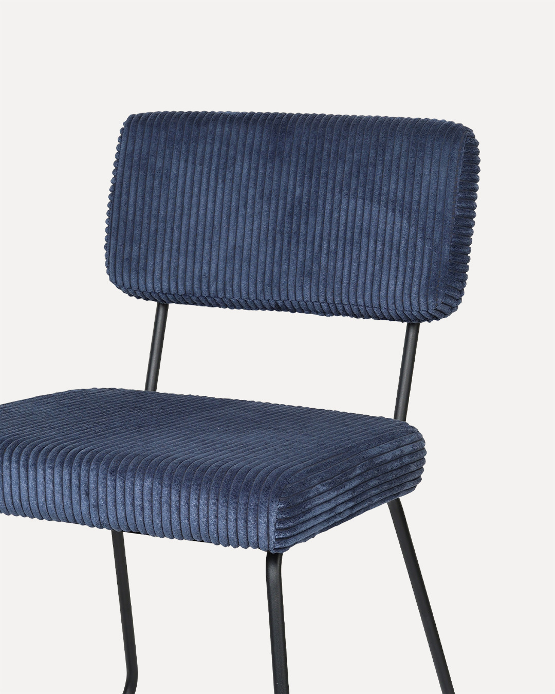 Dining Chair Melvin - Navy Blue (SET OF 2) - Image 7
