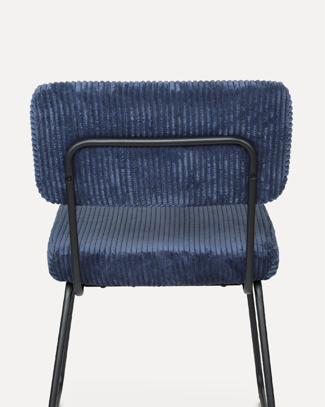 Dining Chair Melvin - Navy Blue (SET OF 2) - Image 8