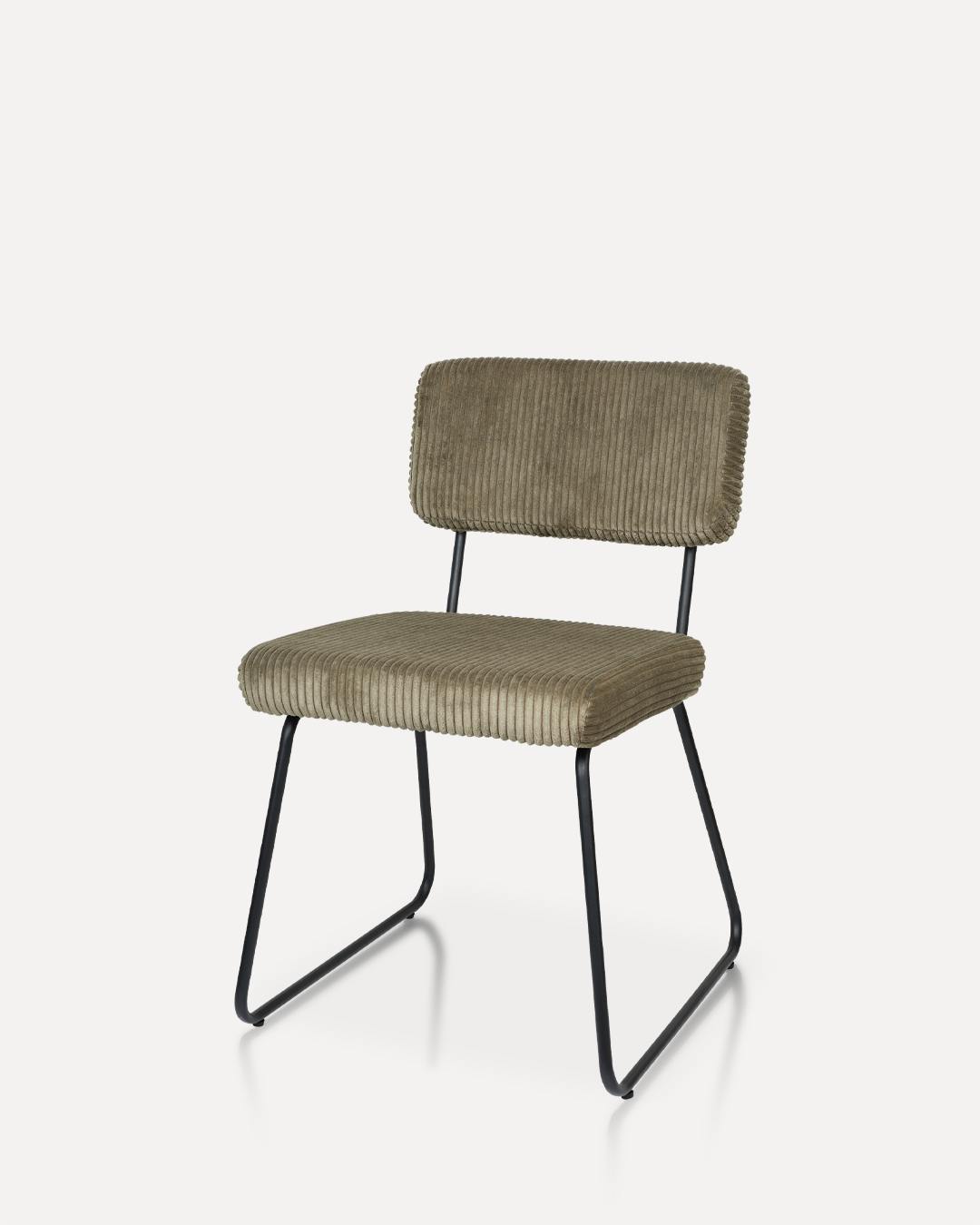 Dining Chair Melvin - Olive Green (SET OF 2)