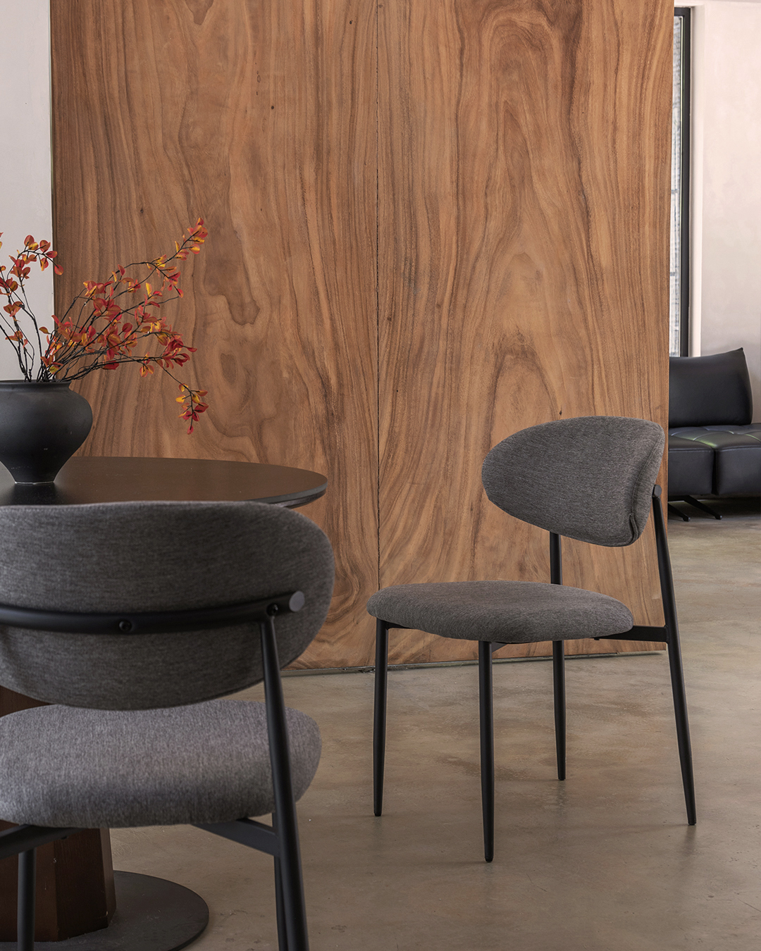 Dining Chair Samuel - Grey (SET OF 4) - Image 10