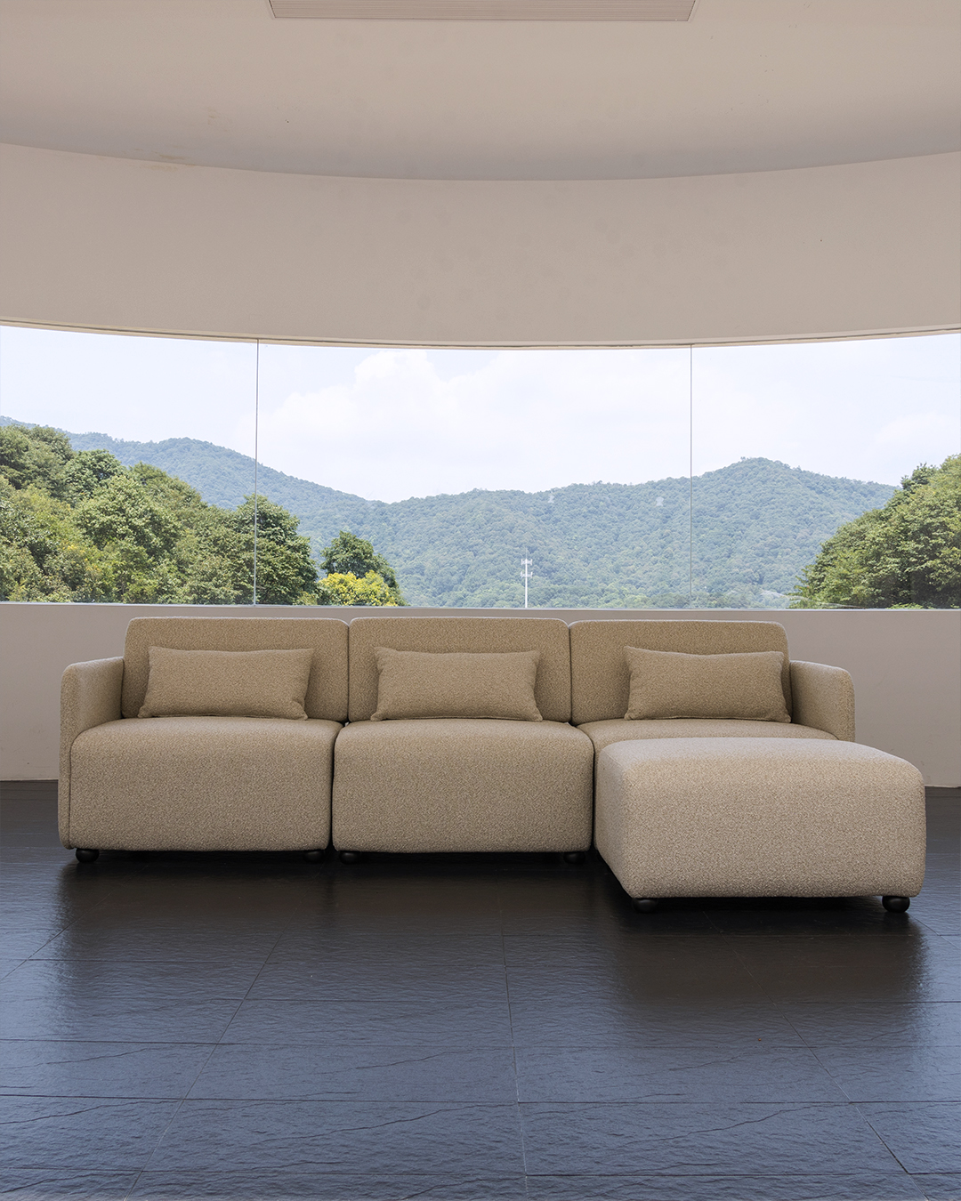 Modular Sofa Mia Middle x2 - Beige - Image 7