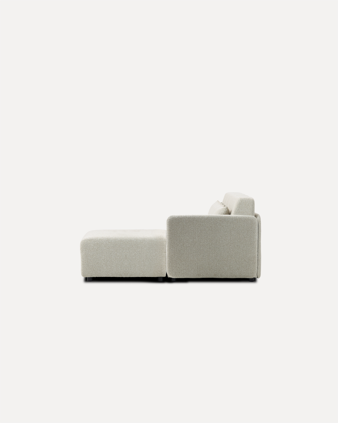 Modular Sofa Mia 4-Seater - Beige (With Ottoman) - Image 4