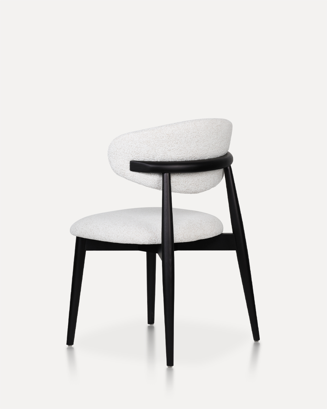Wooden Chair Daisy - Black/ White (SET OF 2) - Image 6