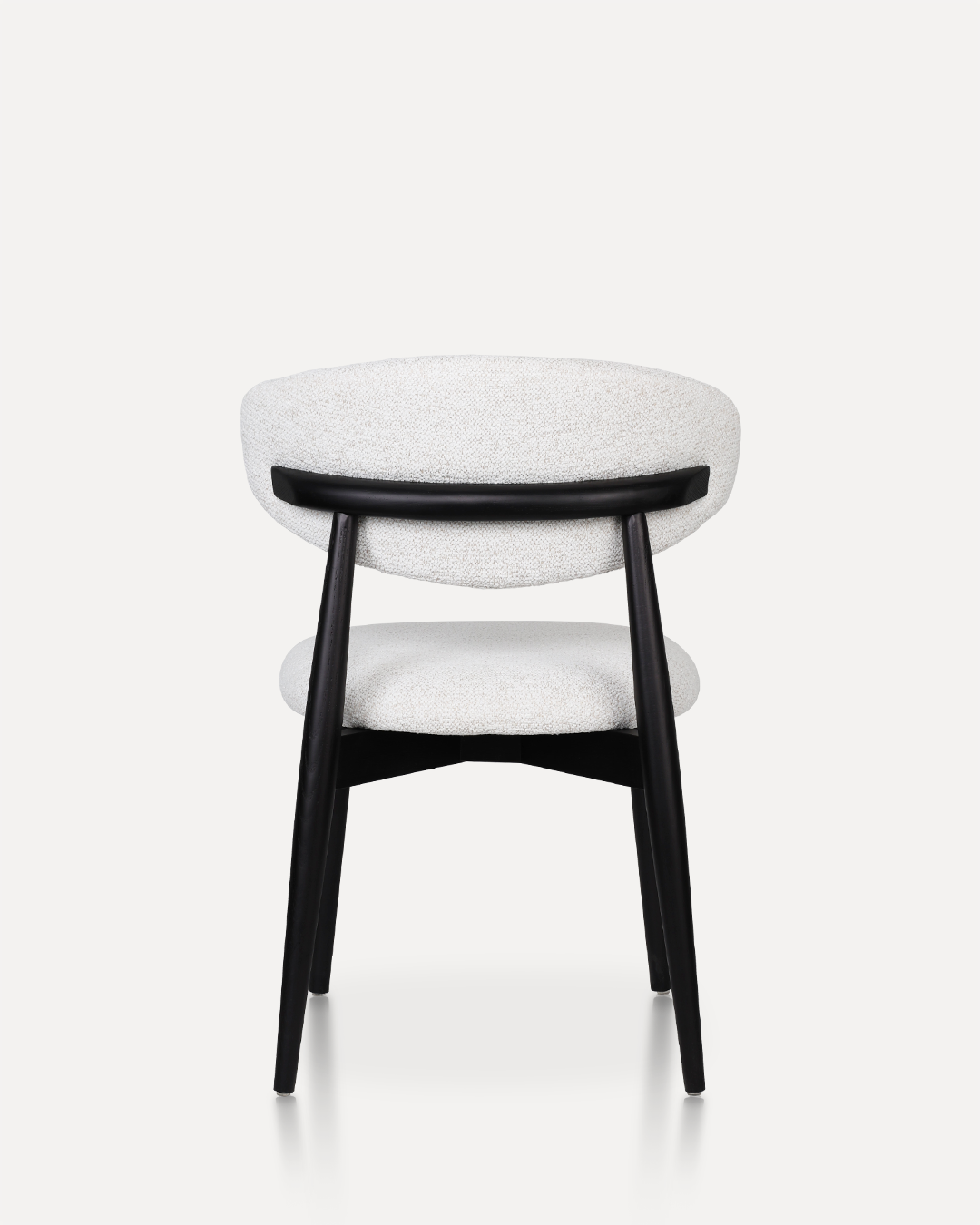 Wooden Chair Daisy - Black/ White (SET OF 2) - Image 5