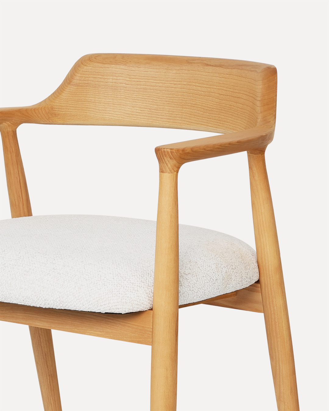 Wooden Chair Eden - Natural / White - Image 7