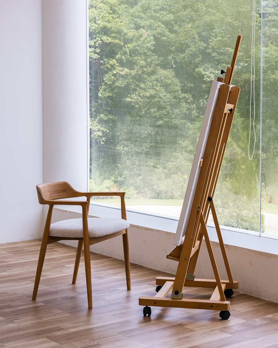 Wooden Chair Eden - Natural / White - Image 10