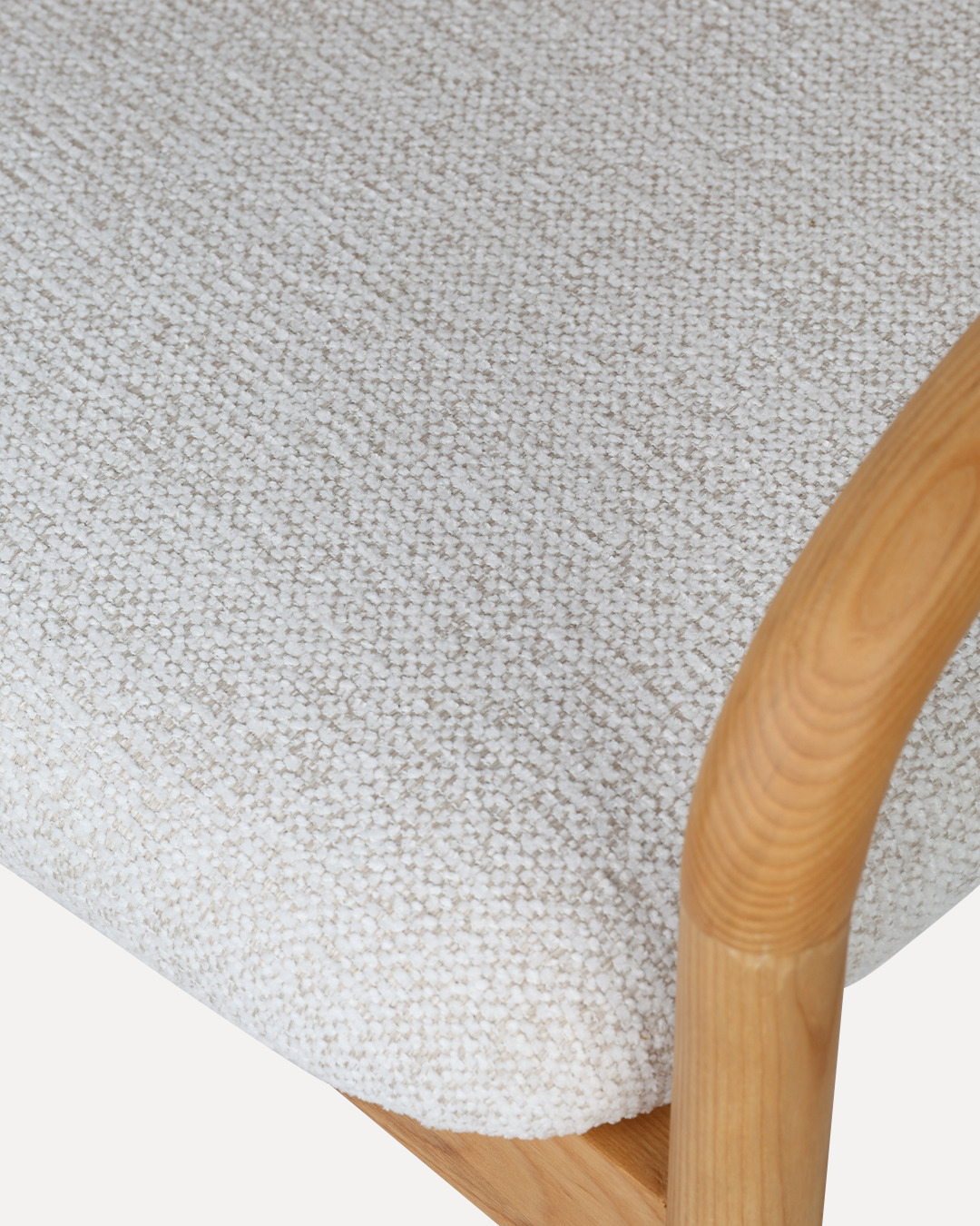 Wooden Chair Shane Arm - Natural / White - Image 8